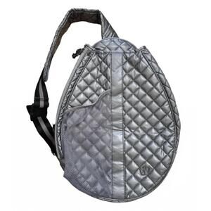 NEW OLIVER THOMAS maxed out tennis pickle sling bag in gunmetal